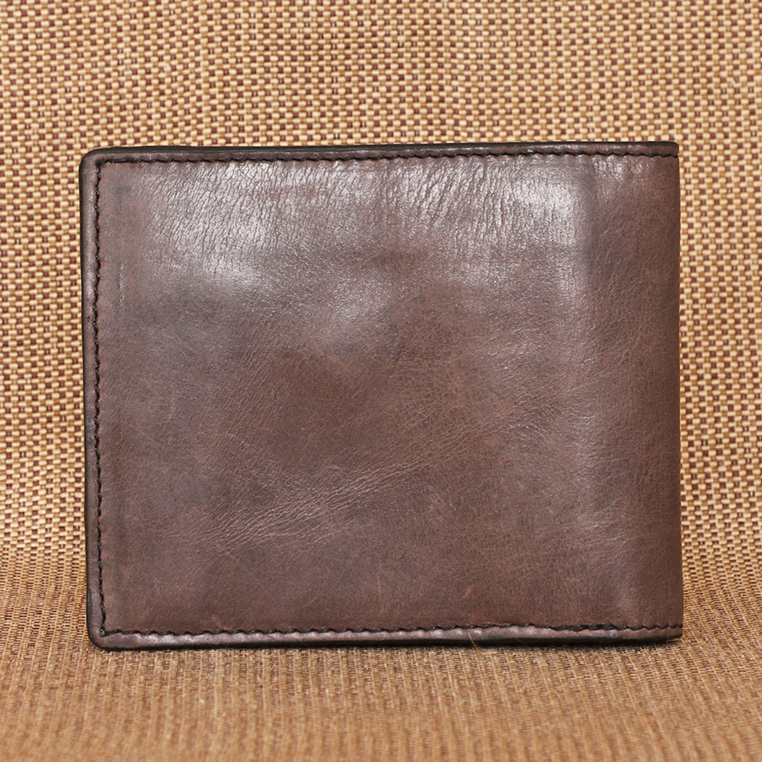 Personalized Purple Shay Leather Wallet
