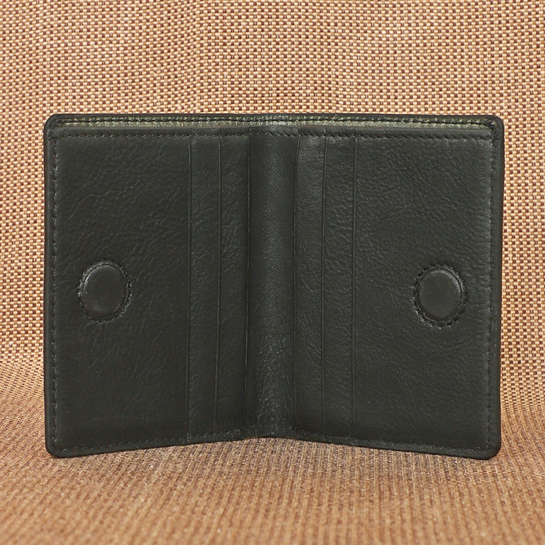 Personalized Green Alex Leather Wallet