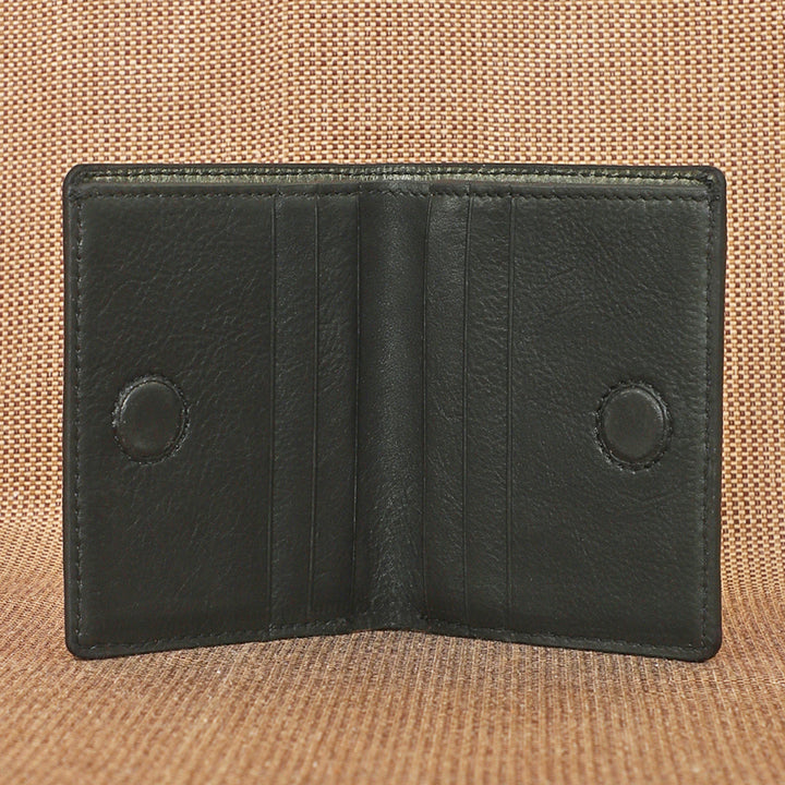 Personalized Green Alex Leather Wallet