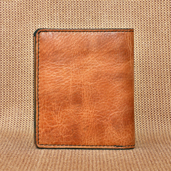 Personalized Brown Alex Leather Wallet