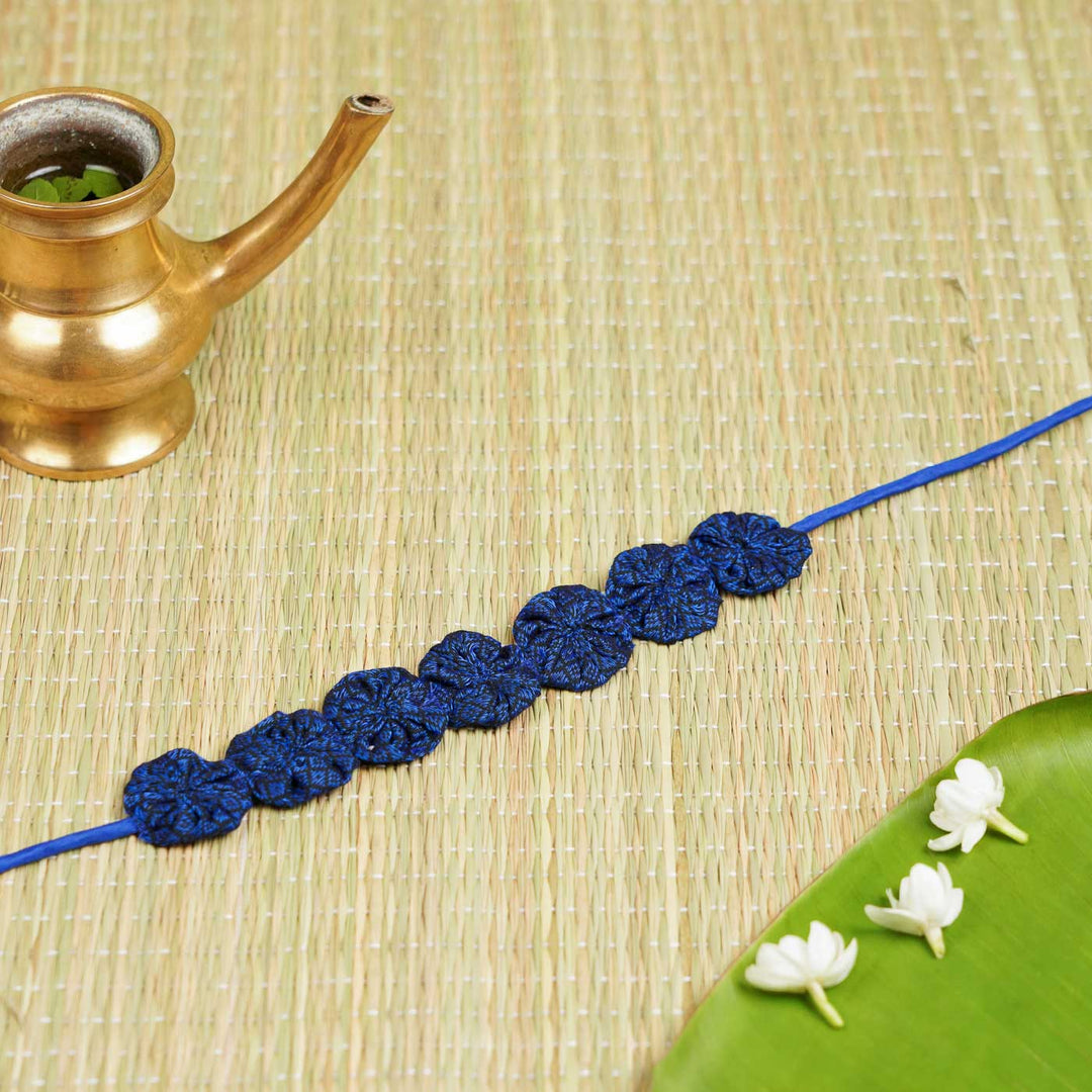 Handmade Pushpa Saramale Khunn Fabric Cotton Necklace