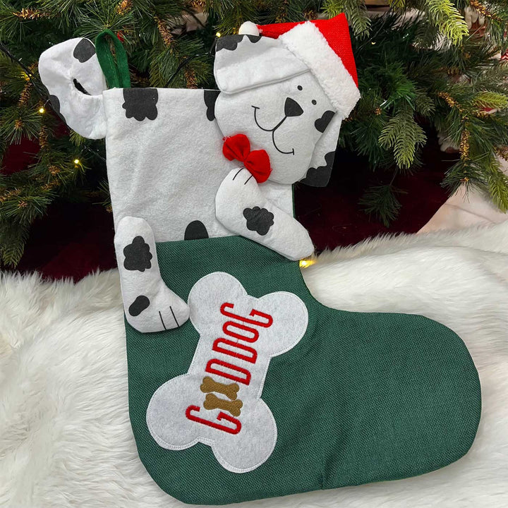 Personalized Pet Felt & Velvet Stockings For Christmas Decoration