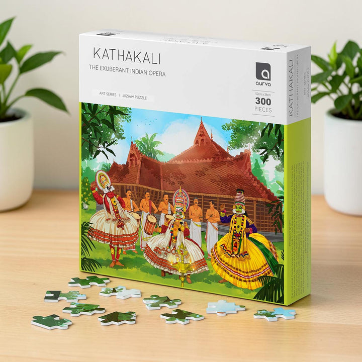 Kathakali | The Exuberant Indian Opera Culture Puzzle | 300 Pieces