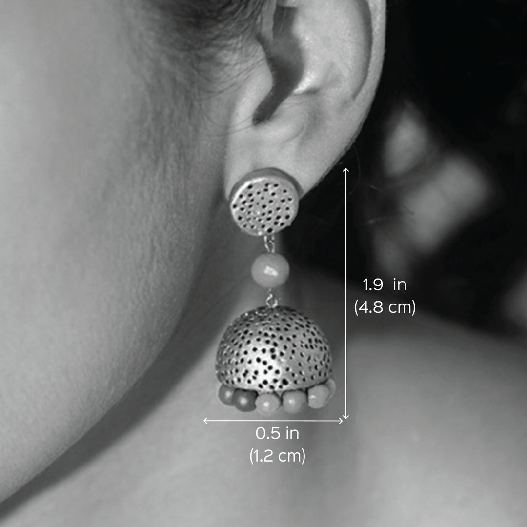 Handmade Multi Pop Terracotta Earrings