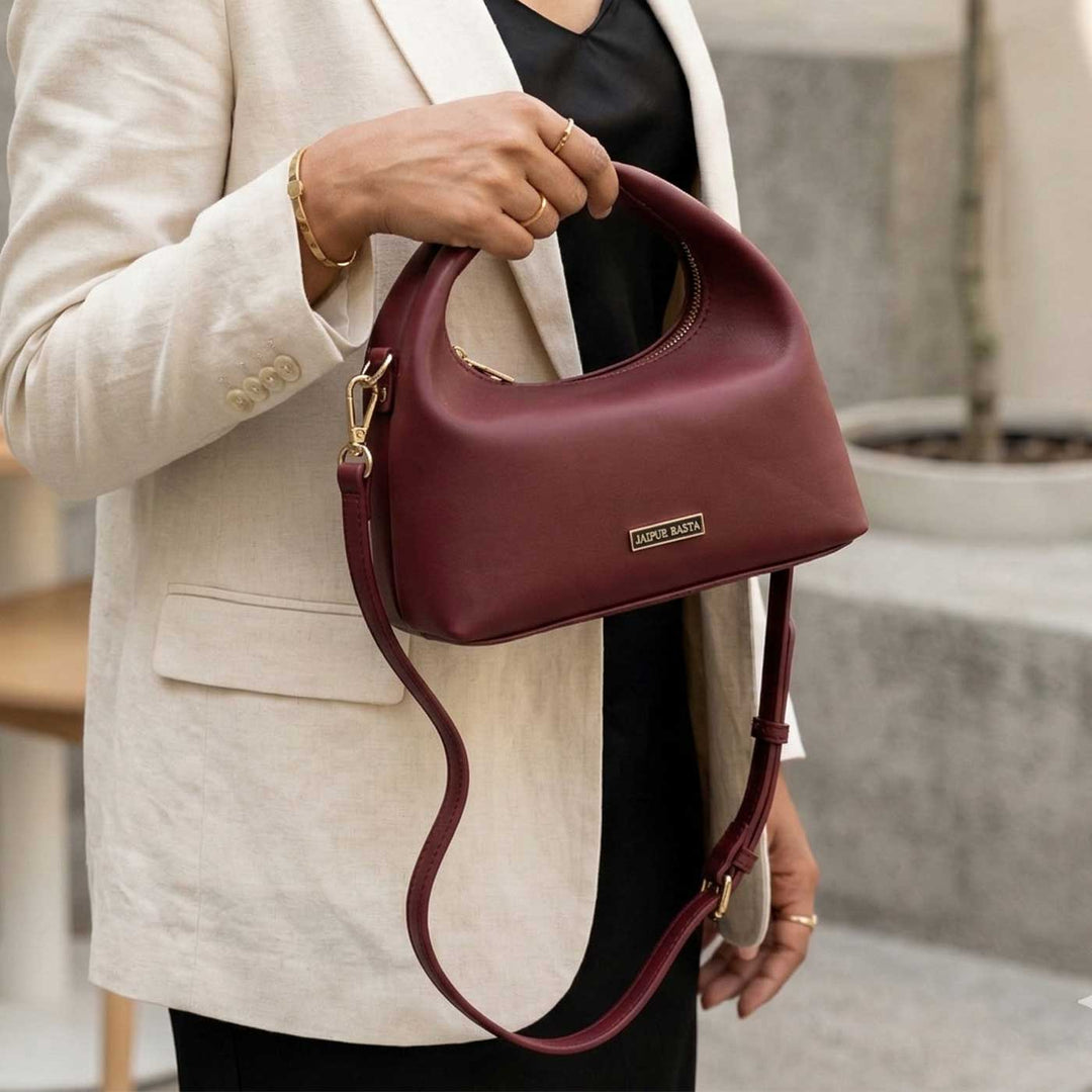 Cherry Ellara Vegan Leather Handbag