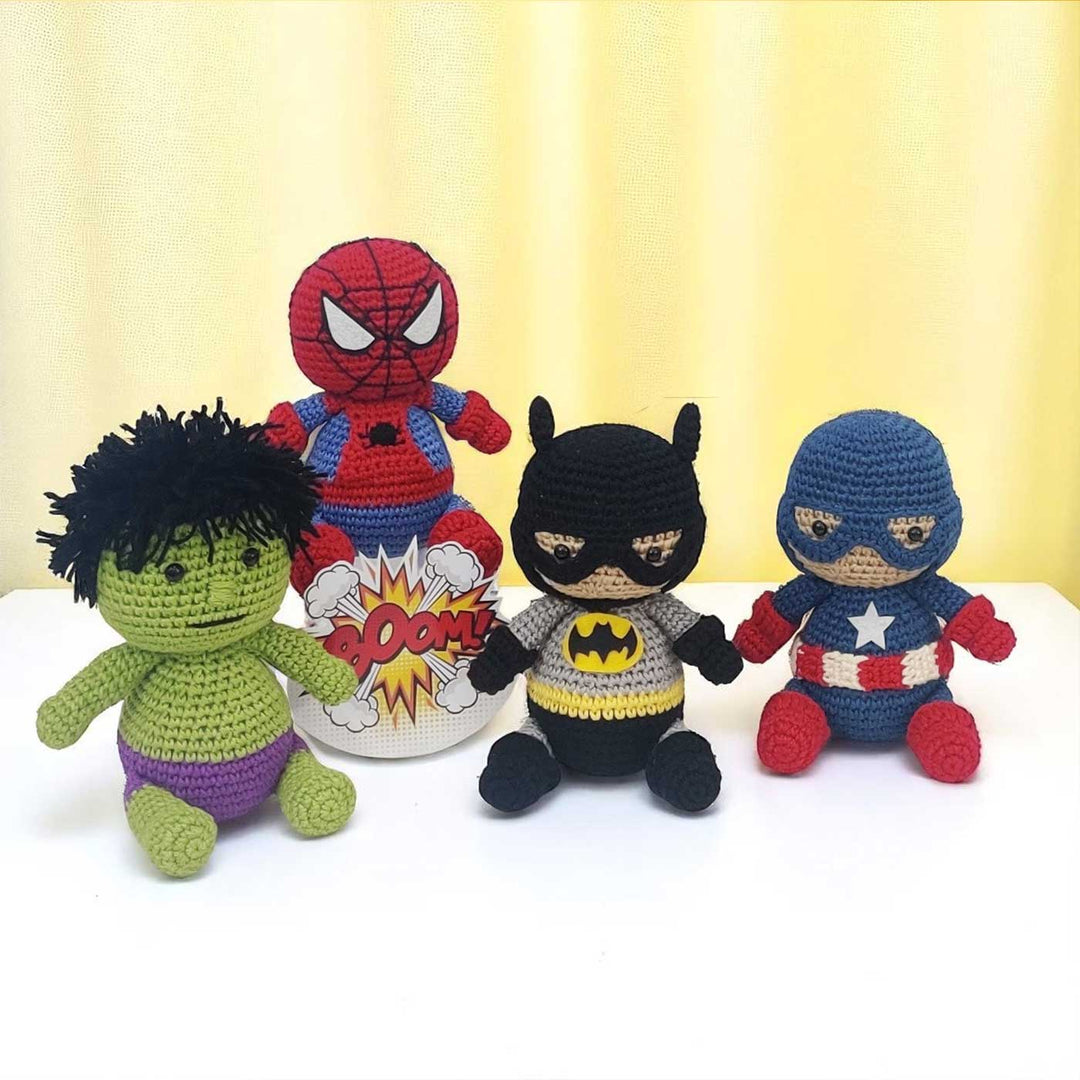 Handmade Crochet Avenger Superhero Toy for Kids