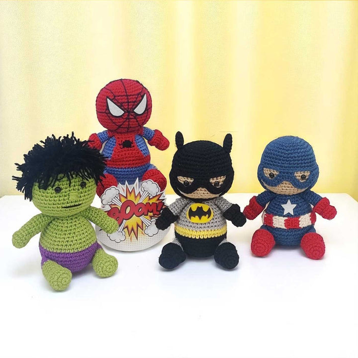Handmade Crochet Avenger Superhero Toy for Kids