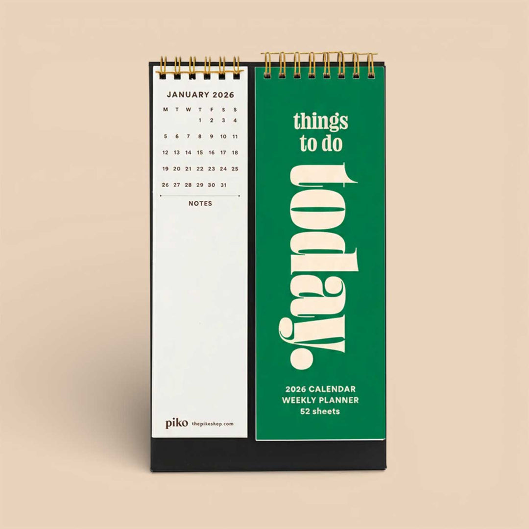 Things To Do Today Calendar With Daily Planner