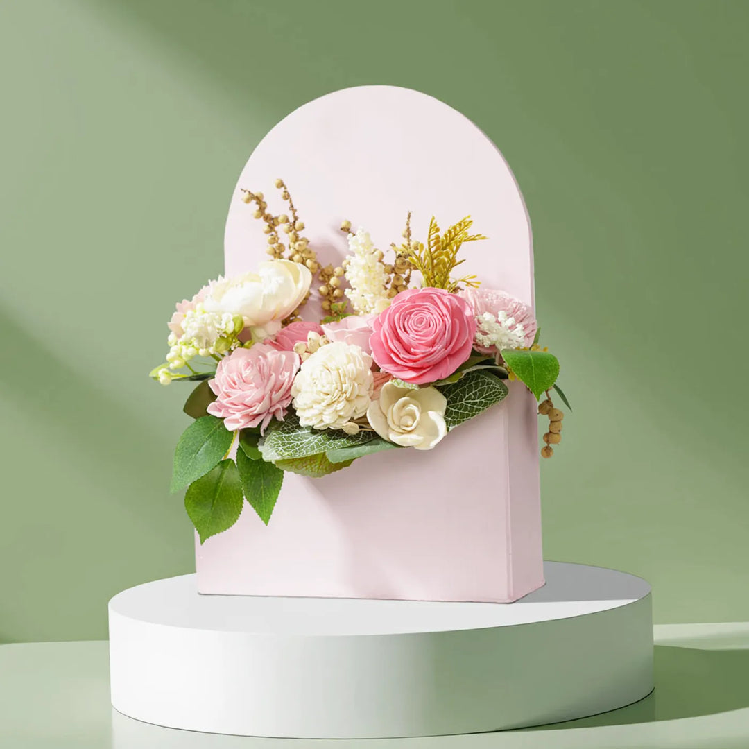 Handmade Rose Riwayat Shola Flower Centerpiece