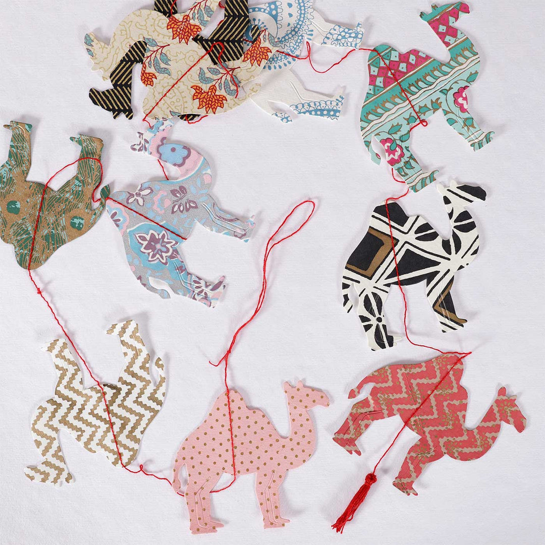 Handmade Camel Design Paper Hanging