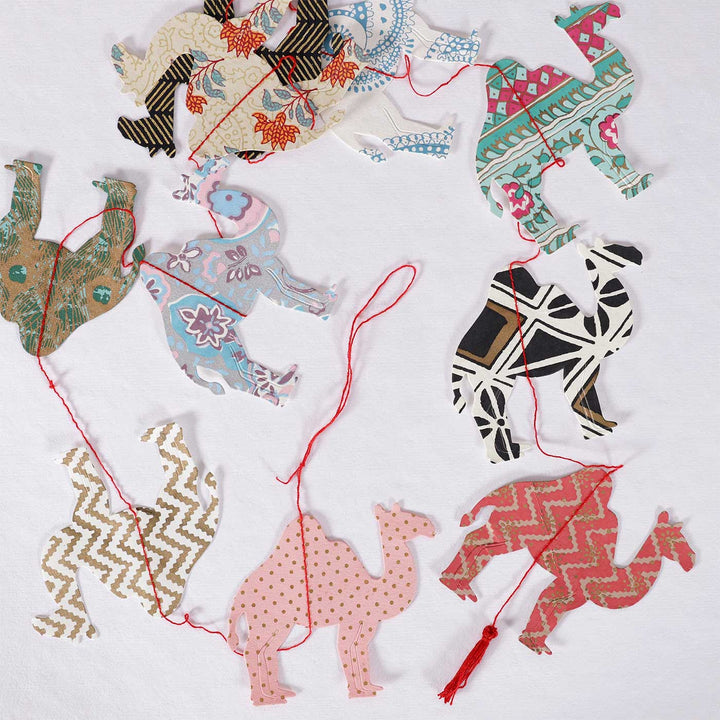 Handmade Camel Design Paper Hanging