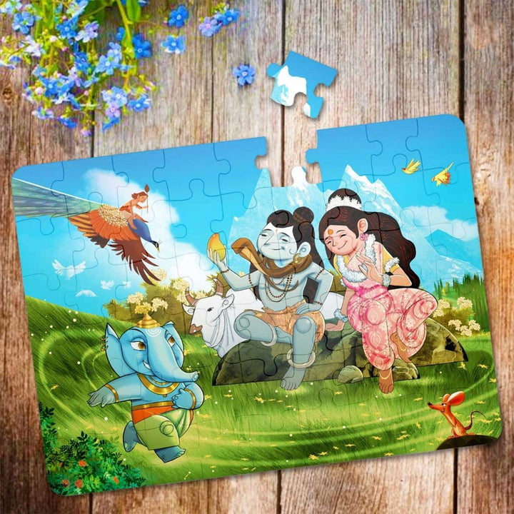 Ganesha | The Genius Mythology Puzzle | 54 Pieces