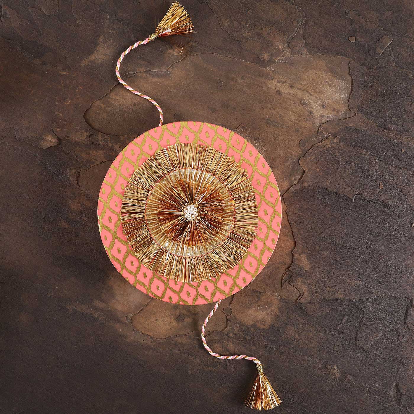 Buy Handmade Rakhi Design Paper Gift Box Online On Zwende
