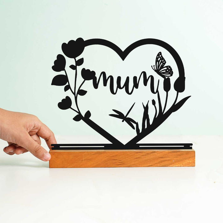Personalized Handmade Laser Cut Butterfly Theme Metal Table Decor