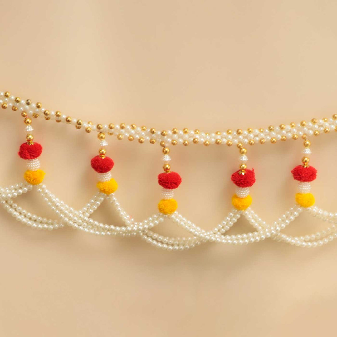 Handmade Mala Design Pearl Toran