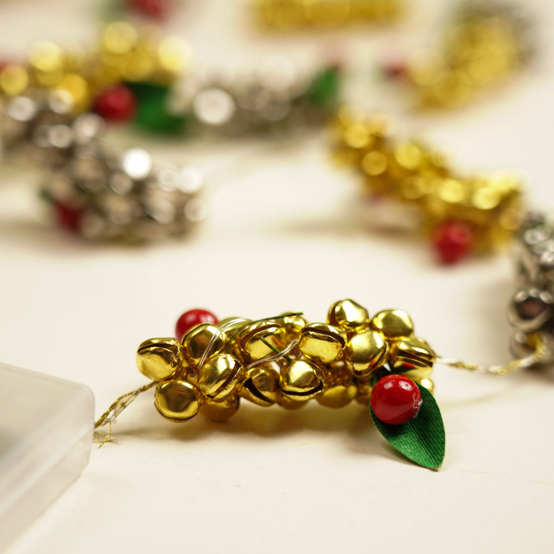 48 Inch | Gold And Silver Mistletoe Fairy Lights