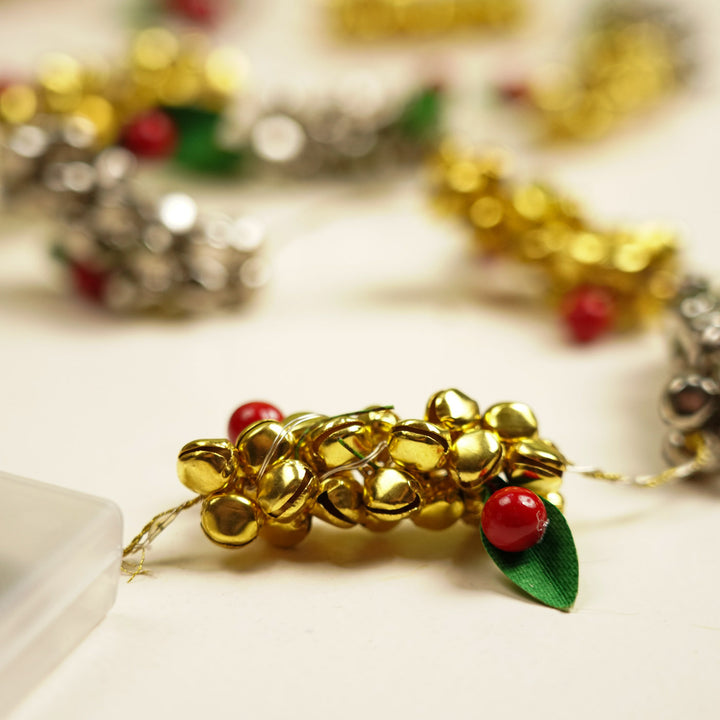 48 Inch | Gold And Silver Mistletoe Fairy Lights