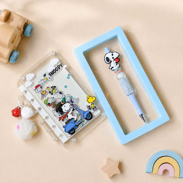 "Snoopy" Themed Diary & Pen Stationery Set For Kids