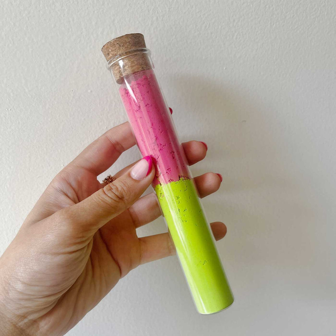 Assorted Premium Dual Colour Organic Gulaal Tube