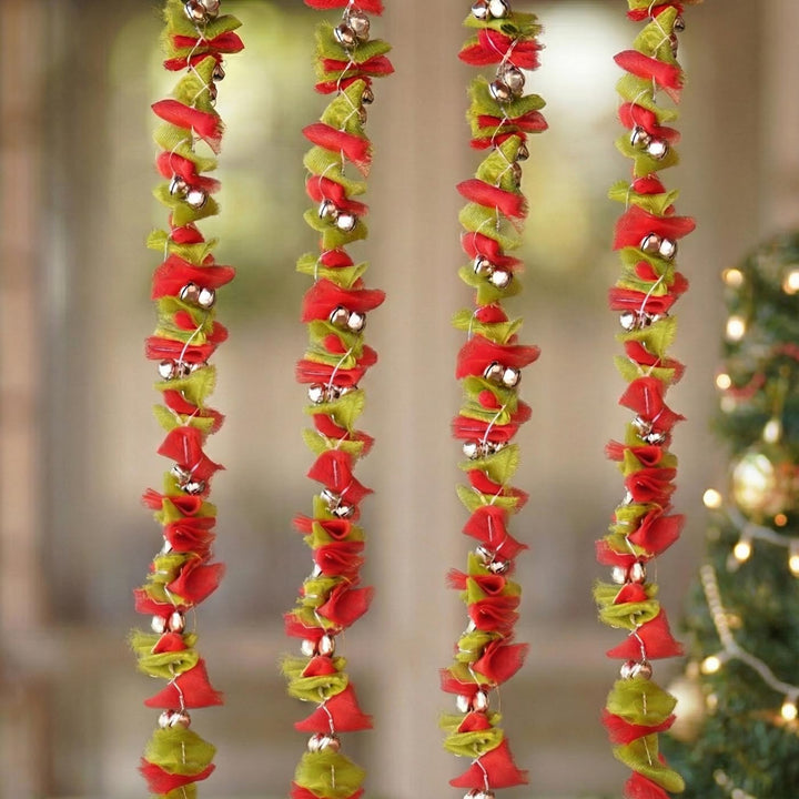 48 Inch | Red And Green Christmas Tree Fairy Lights