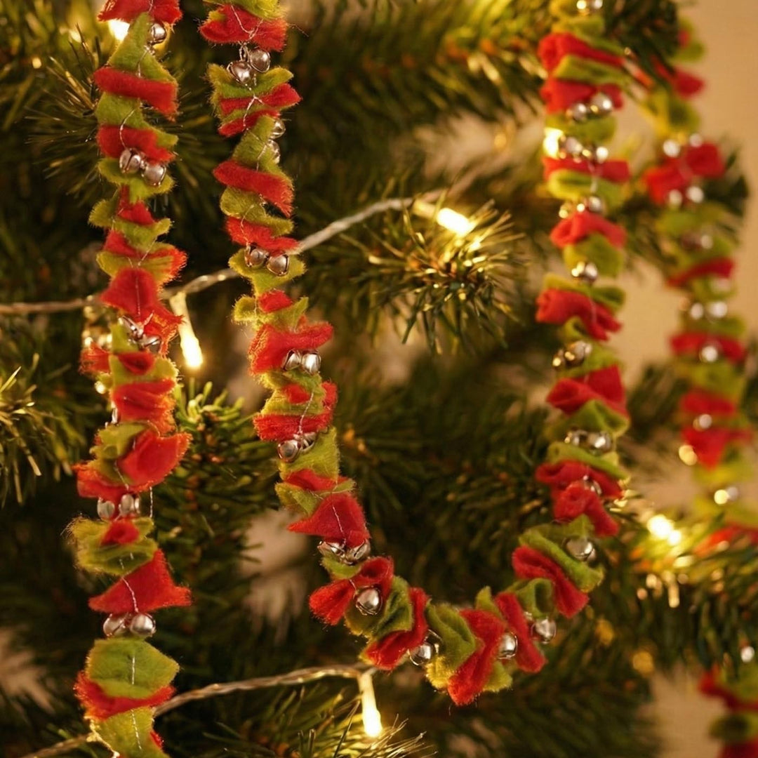 48 Inch | Red And Green Christmas Tree Fairy Lights