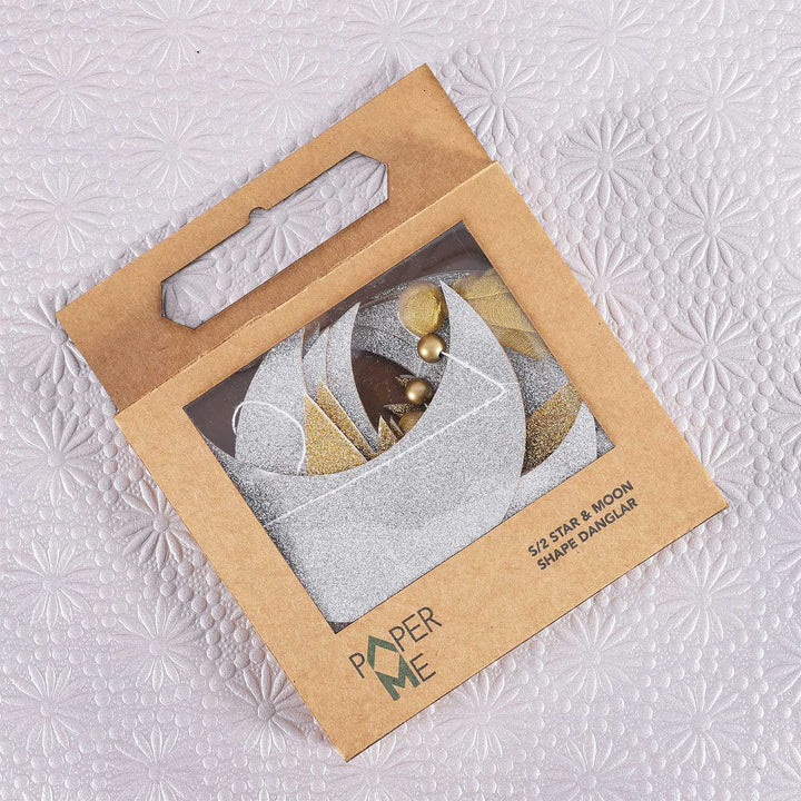 Handmade Chand Tara Design Paper Hanging