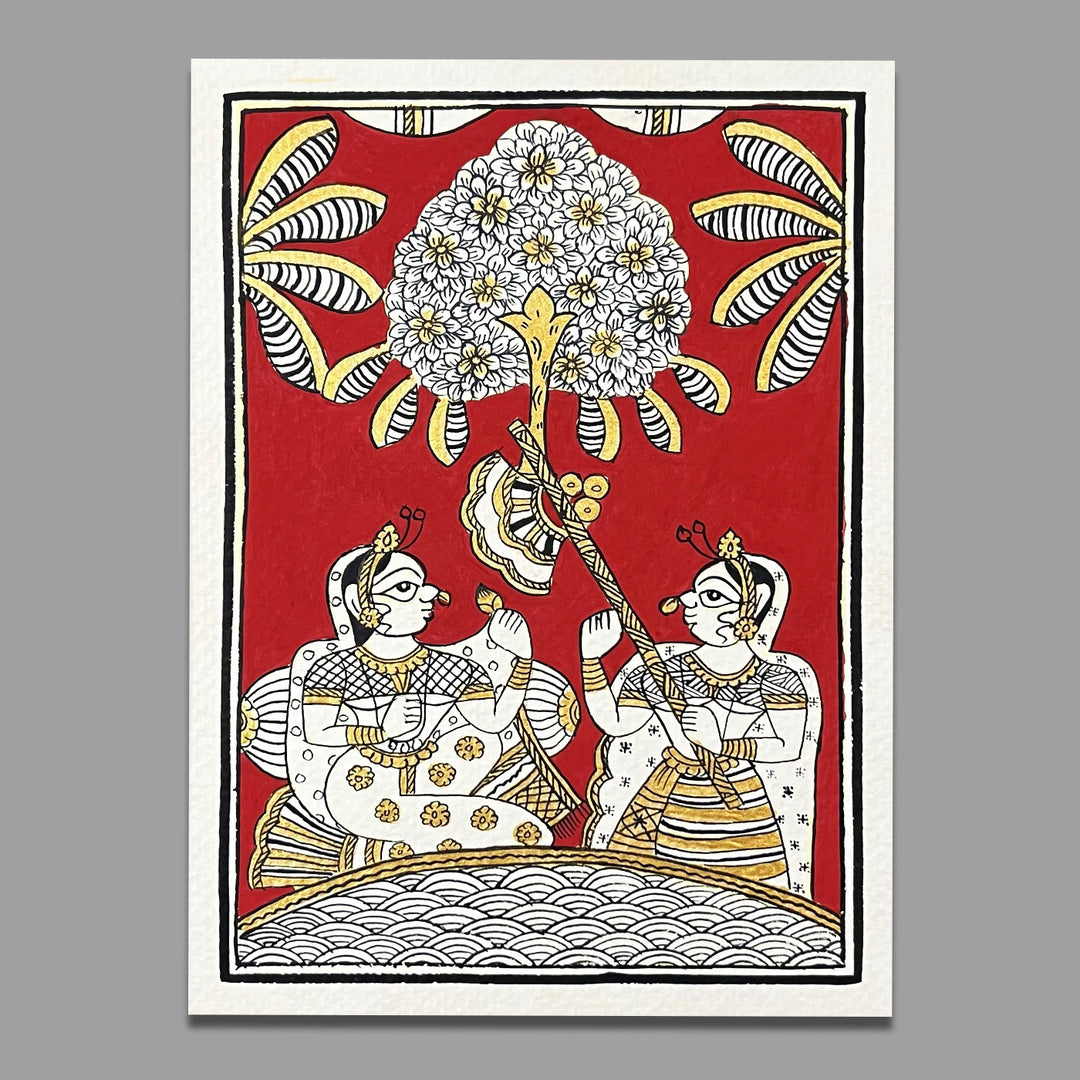 7.5 X 5.5 Inch | Small Paper Phad Painting