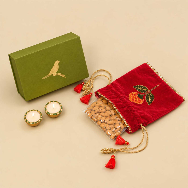 Anar Diwali Potli And Diya Mini Gift Hamper For Festive Gifting