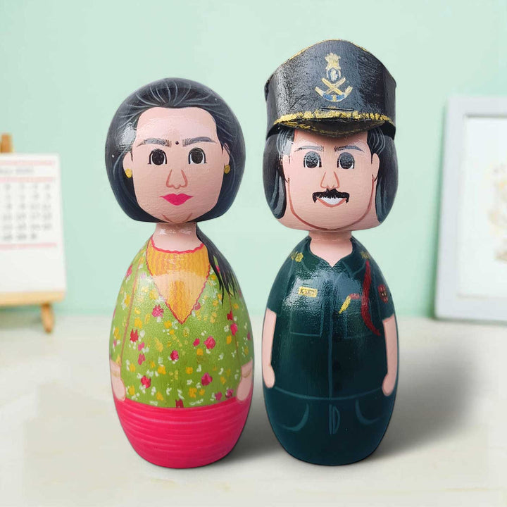 Photo Personalized Wooden Peggy Doll