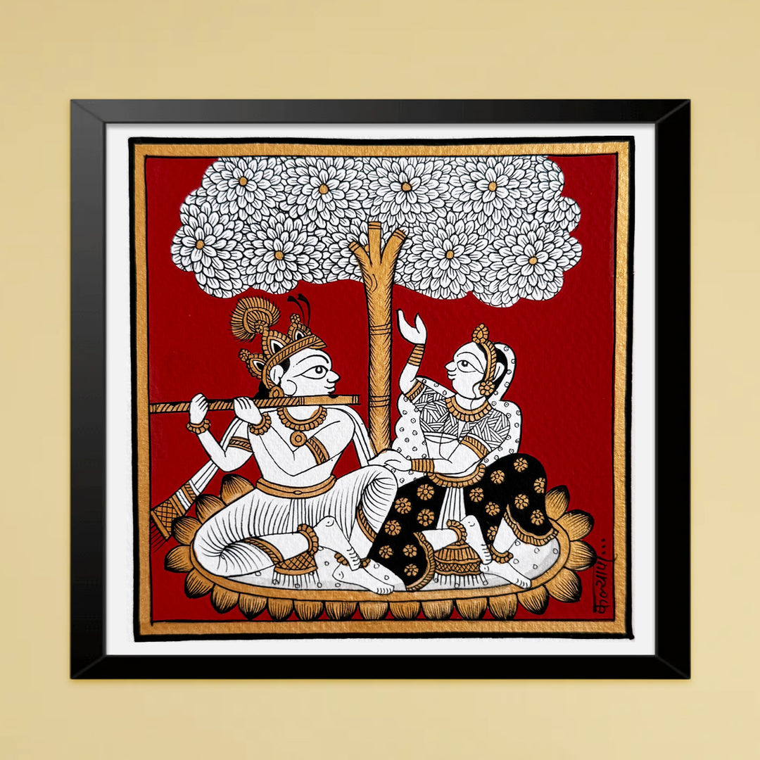 10 X 10 Inch | Small Paper Phad Painting