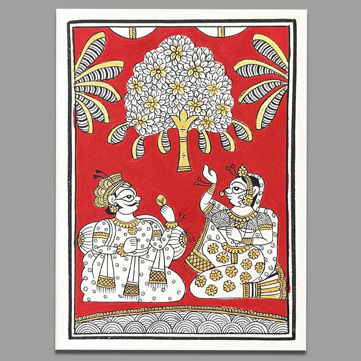 7.5 X 5.5 Inch | Small Paper Phad Painting