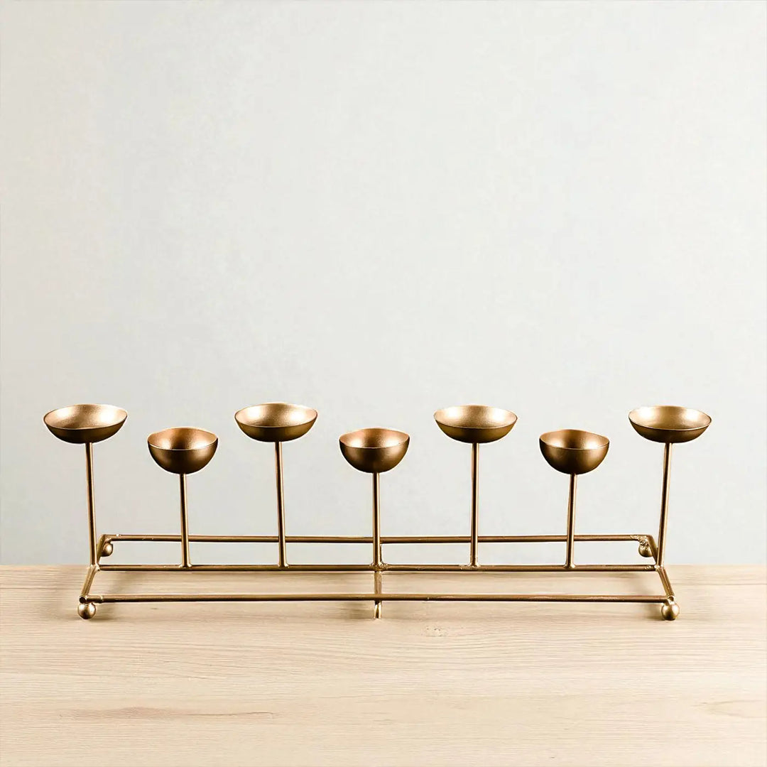 18.5 Inch | Decorative Metal Tealight Holder