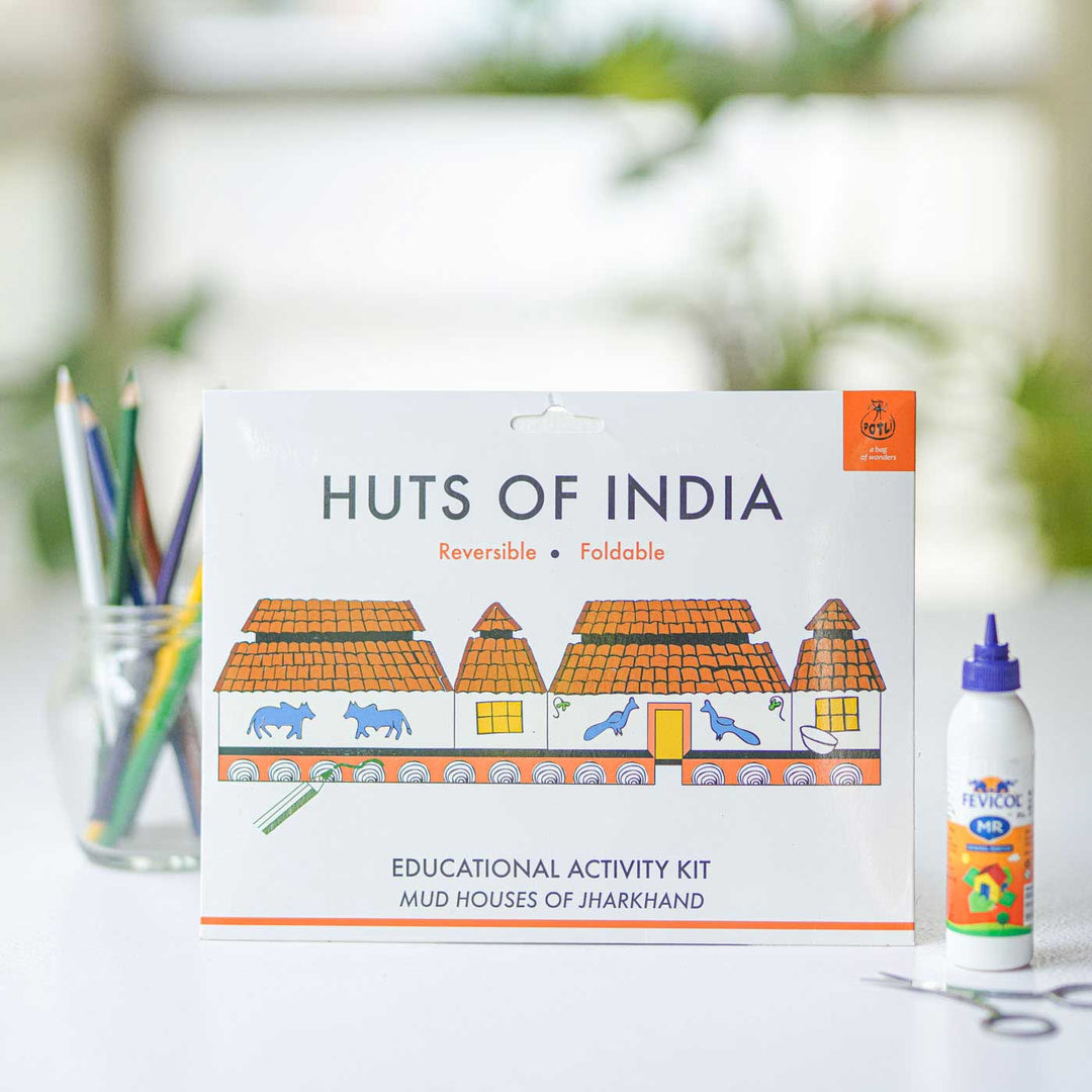 Mud Houses Of Jarkhand | Hut Making DIY Kit