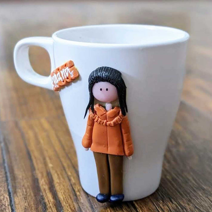 Photo Personalized Handmade Girl Theme Ceramic Mug