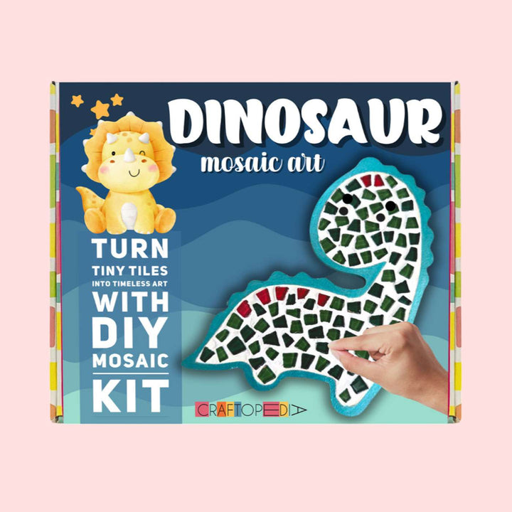Dinosaur Theme Mosaic Art DIY Kit