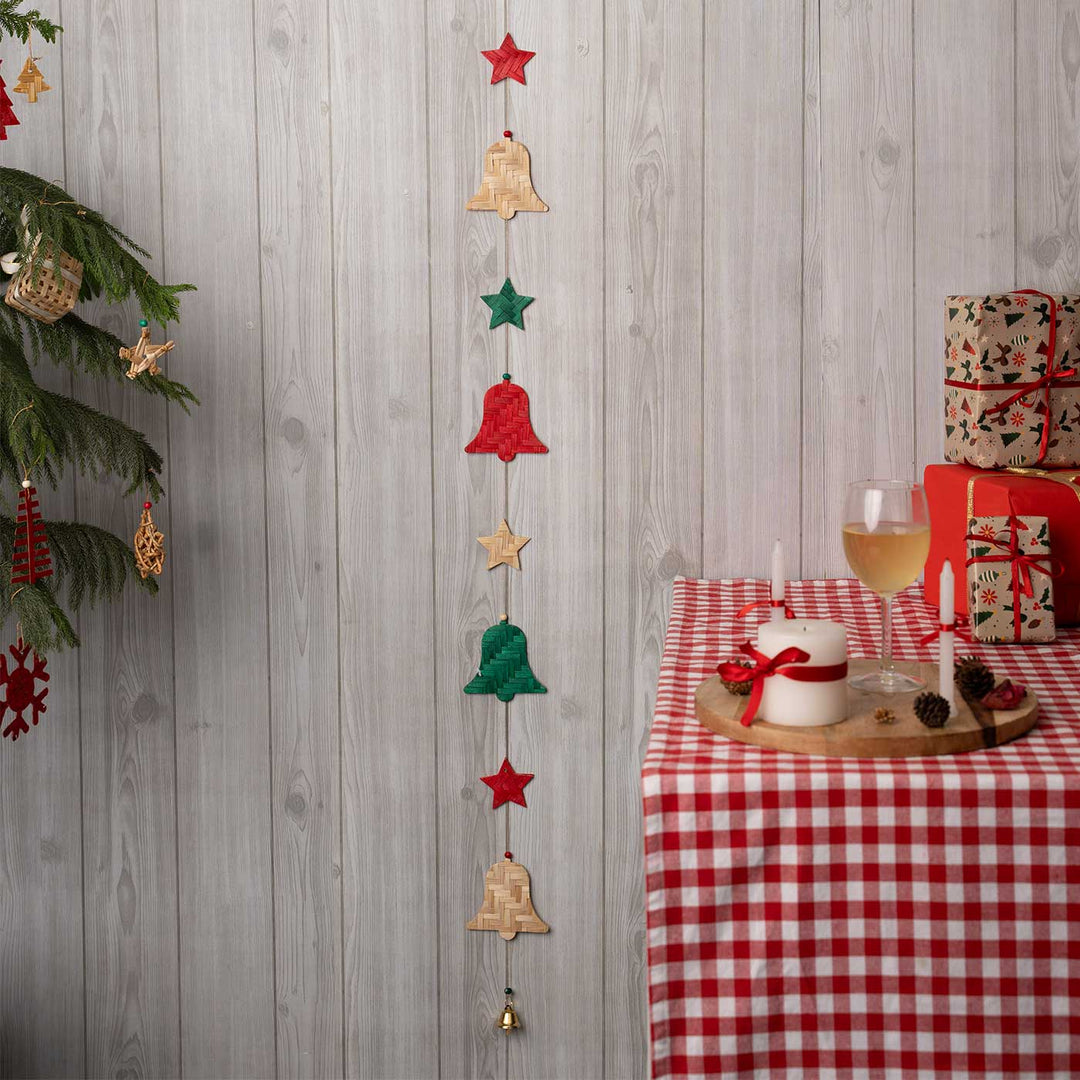 45 Inch | Handmade Bamboo Carol Decorative Hanging