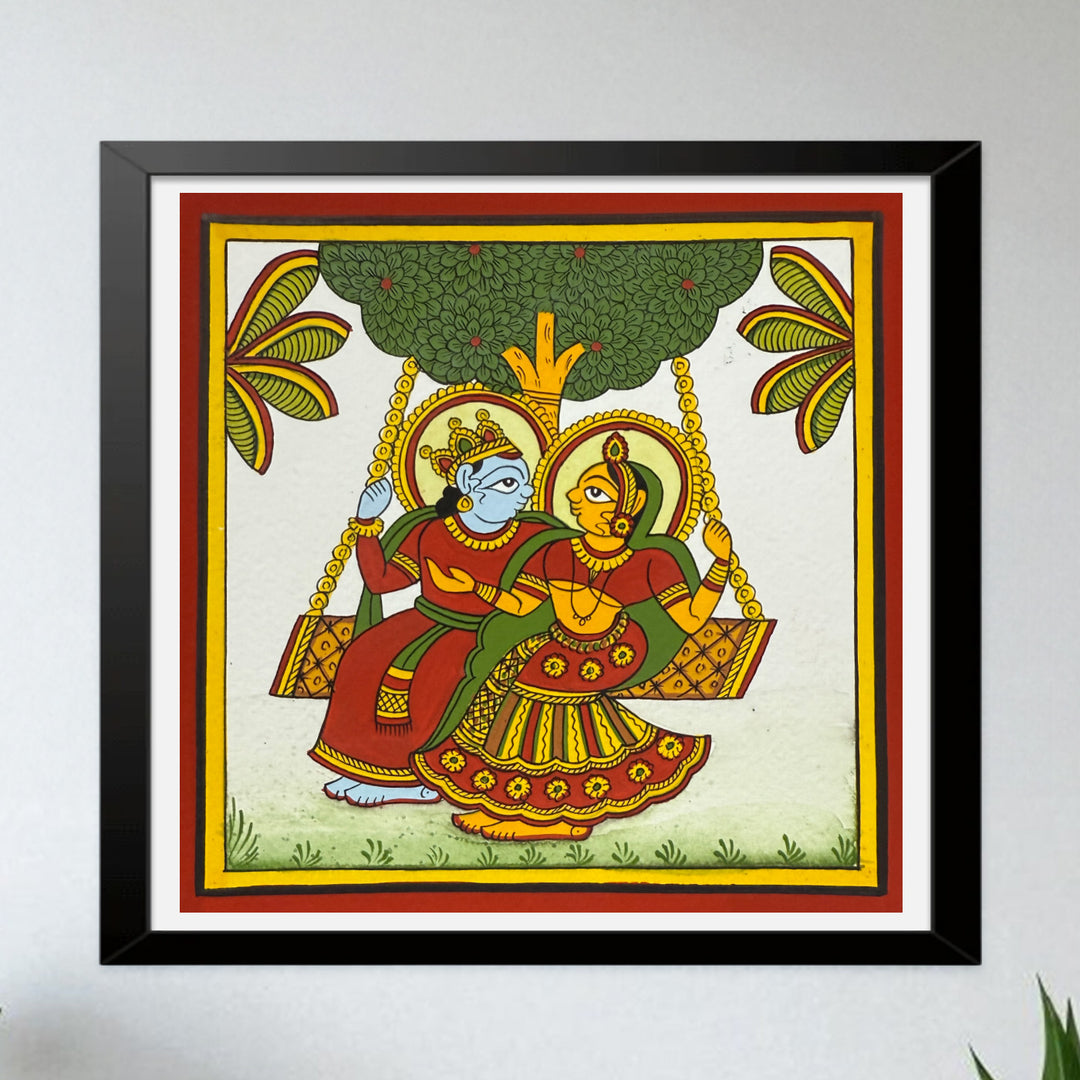 10 X 10 Inch | Small Paper Phad Painting