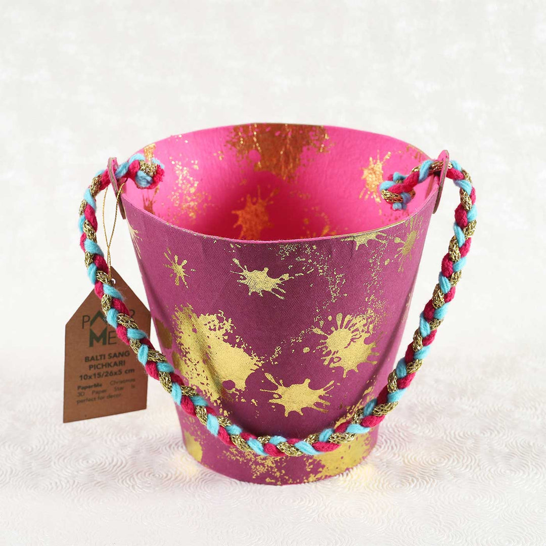 Handmade Balti Sang Pichkari Combo Paper Gift Box
