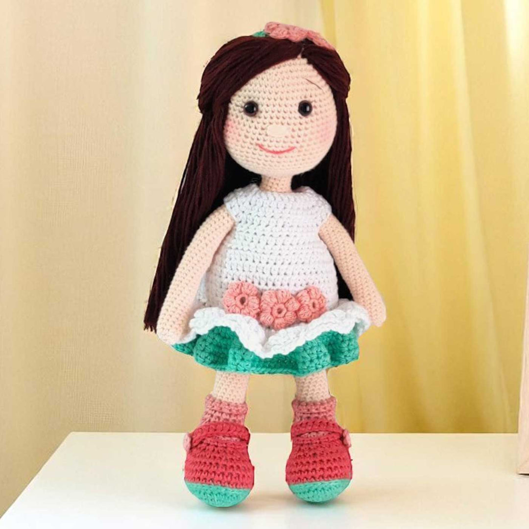 Handmade Crochet Doll Toy for Kids