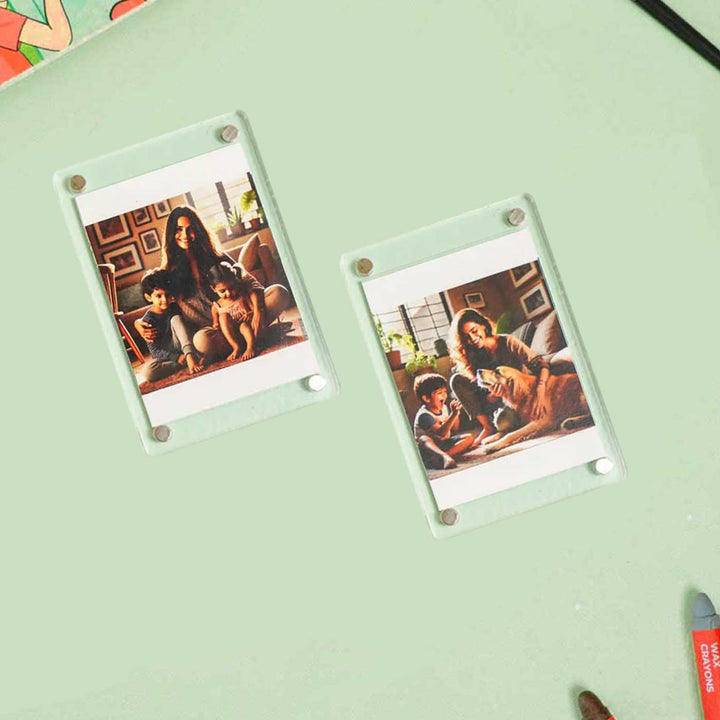 Customized Magnetic Acrylic Photo Frame