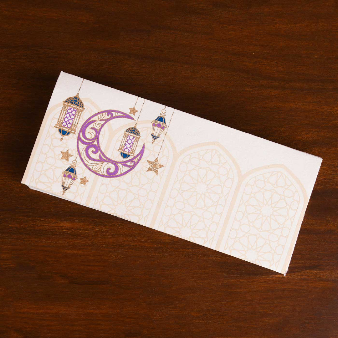 Handmade Eid Mubarak Paper Envelopes | Set Of 10