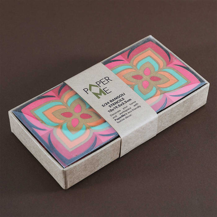 Handmade Akriti Motif Paper Rangoli