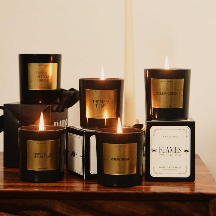 Hand Poured No More Drama Vanilla Peace Scented Soy Wax Candle