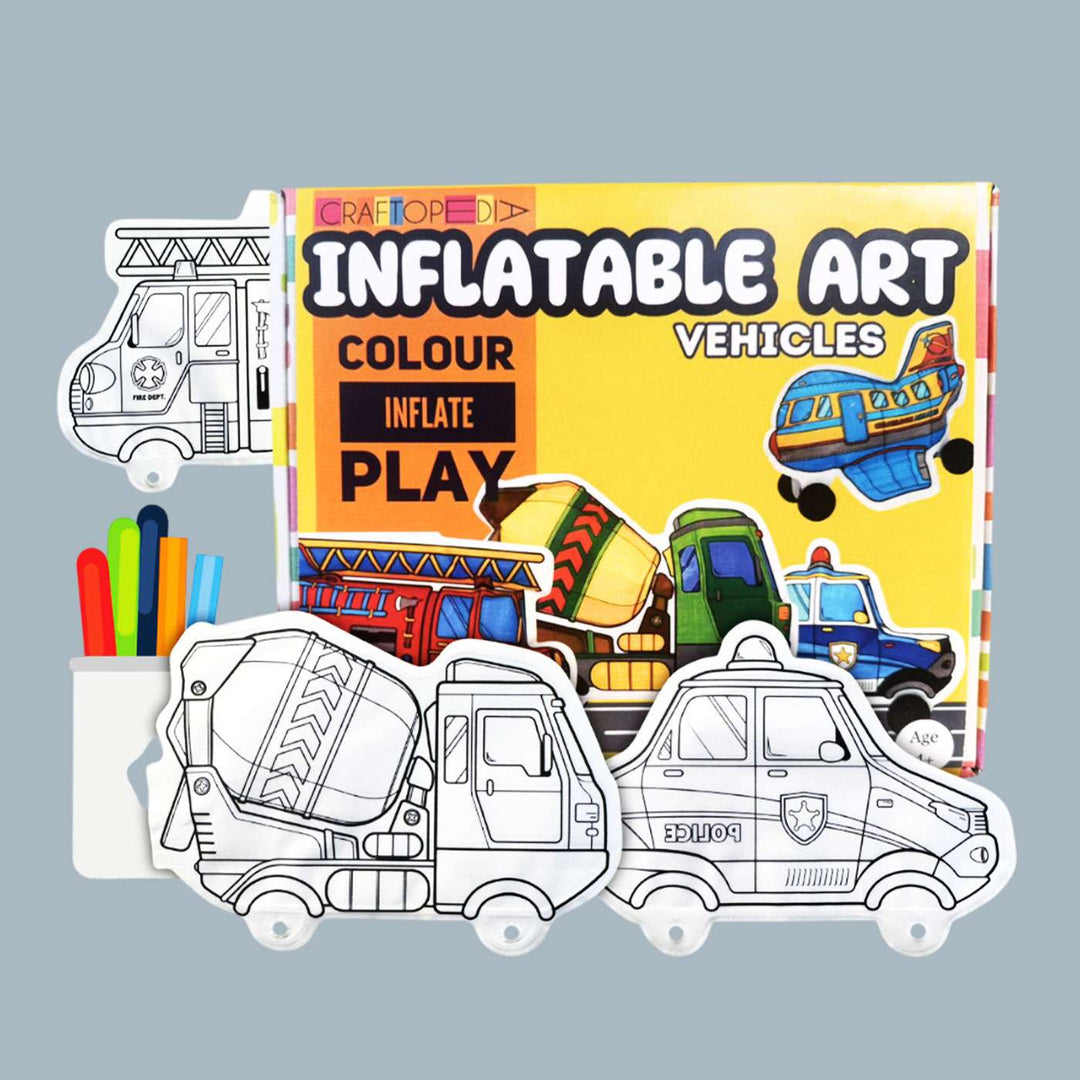 Inflatable Vehicles Theme Painting DIY Kit