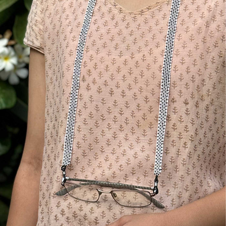 Handmade Beaded Chandani Point Patti Spectacle / Eye Glass Chain