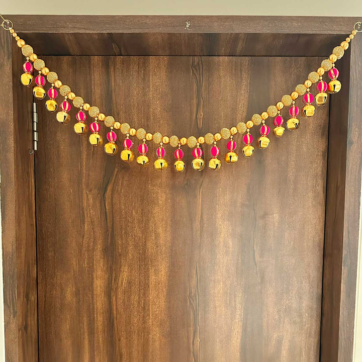 Handmade Moti & Ghungroo Toran For Festive Decor