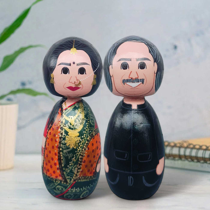 Photo Personalized Wooden Peggy Doll
