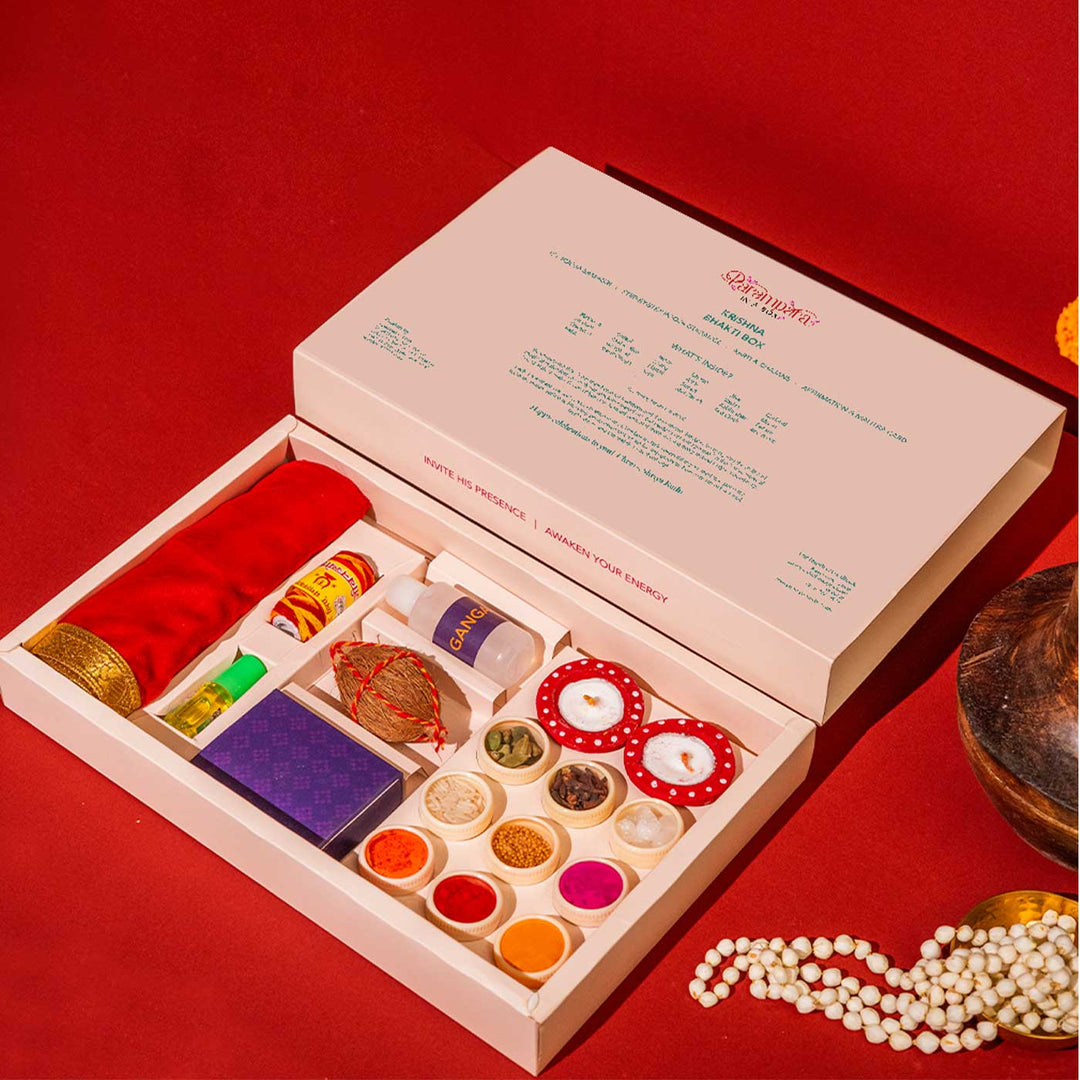 25 Pc | Organic Premium Holi With Kanha Bhakti Box