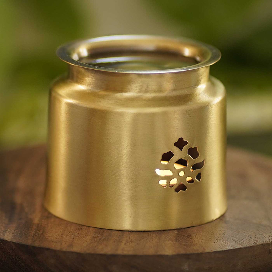 Handmade Mogra Brass Aroma Diffuser