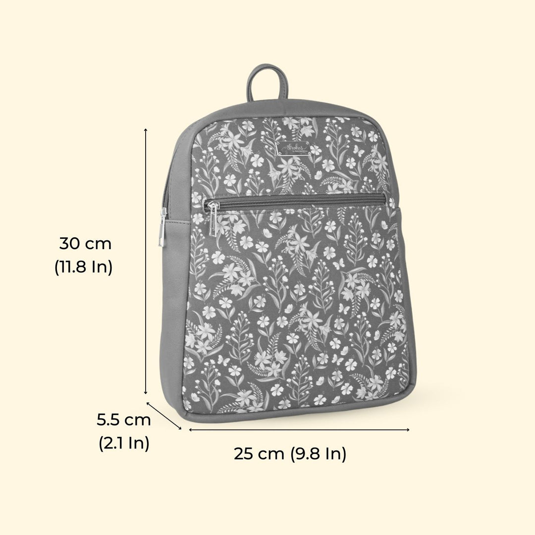 Vintage Blooms Vegan Leather Backpack